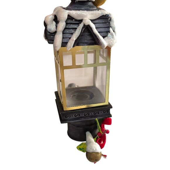 VTG Frosty Feathered Friends Illuminated Bird Christmas Ornament - Picture 4 of 7